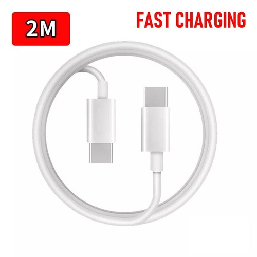 Type C to Type C Fast Charging Cable USB C Lead Long For iPhone 15 Plus Pro Max - Picture 7 of 11