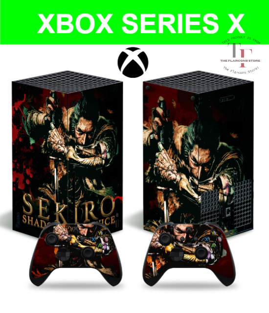 Xbox Series X Themed Decal Sticker Skin Wrap Vinyl + Controller-image