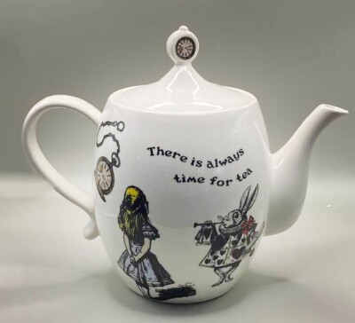WHIMSICAL TIME FOR TEA ALICE IN WONDERLAND 3/4
