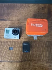 GoPro Hero 3 Silver Edition Bundle W/ Waterproof Case, Floaty Floating, 16gb Sd