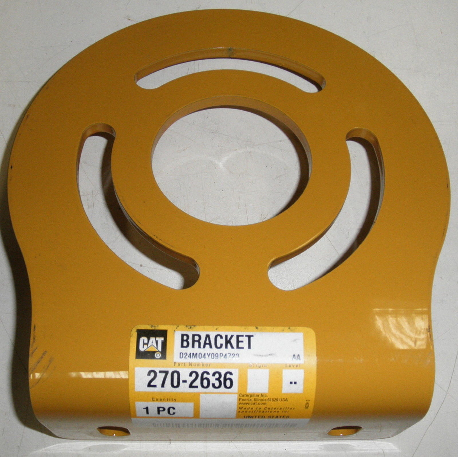 OEM Caterpillar Bracket 270-2636 2590-01-563-0892 | eBay