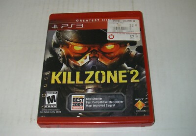 PS3 PLAYSTATION 3 GREATEST HITS KILLZONE 2 COMPLETE GAME