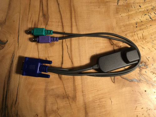 3 Stück Avocent DSRIQ-PS2 RJ45 VGA PS2 Interface Module Dongle Cable - Bild 3 von 6