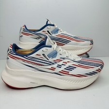 Zapatillas deportivas Saucony Guide 15 Banner para mujer talla 7,5 rojo blanco azul EE. UU.