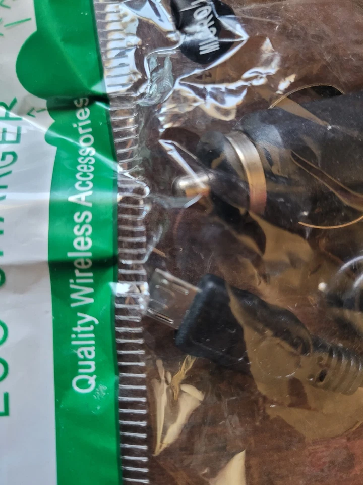 Cargador Eco Micro USB Vehículo Coche Cargador - Negro Nuevo en Paquete Foto 2 de 4