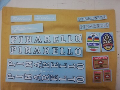 Pinarello Stelvio WHITE Compatible Sticker Kit 