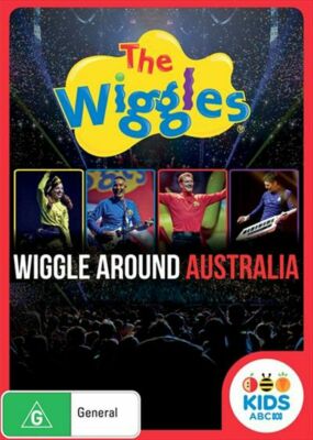 THE WIGGLES - Wiggle Around Australia DVD ABC KIDS MUSIC SONGS BRAND NEW R4