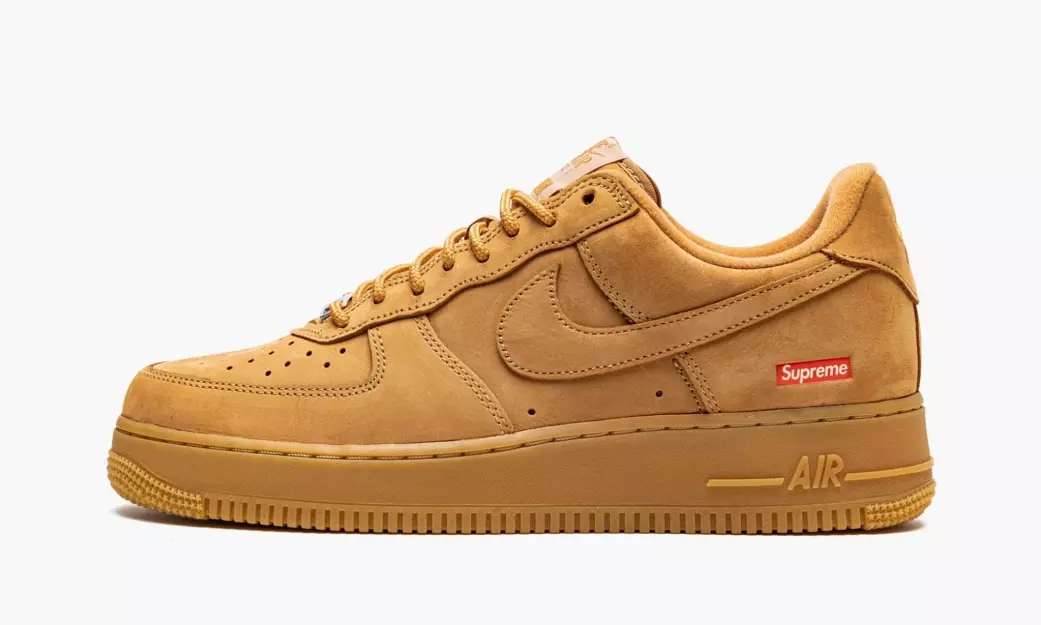 Size 12 - Nike Air Force 1 Low SP x Supreme Wheat | eBay