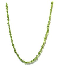 Natural Peridot Chip Nugget 4-6mm Smooth Gemstone Beads 1 Necklace 32"Inch