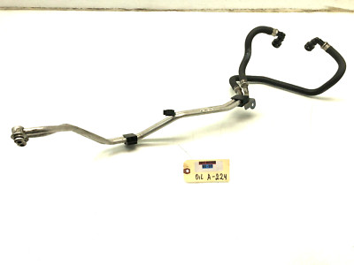 2010-2012 JAGUAR XJ XJL RWD AUTO TRANSMISSION OIL COOLER TUBE LINES PAIR X2 OEM.
