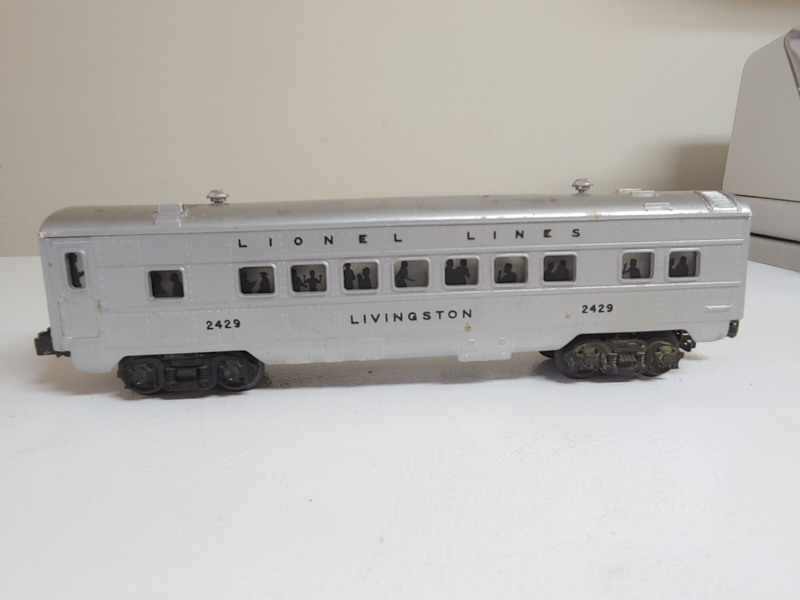 LIONEL 2429 LIVINGSTON PASSENGER CAR for Repair Postwar O Gauge eBay