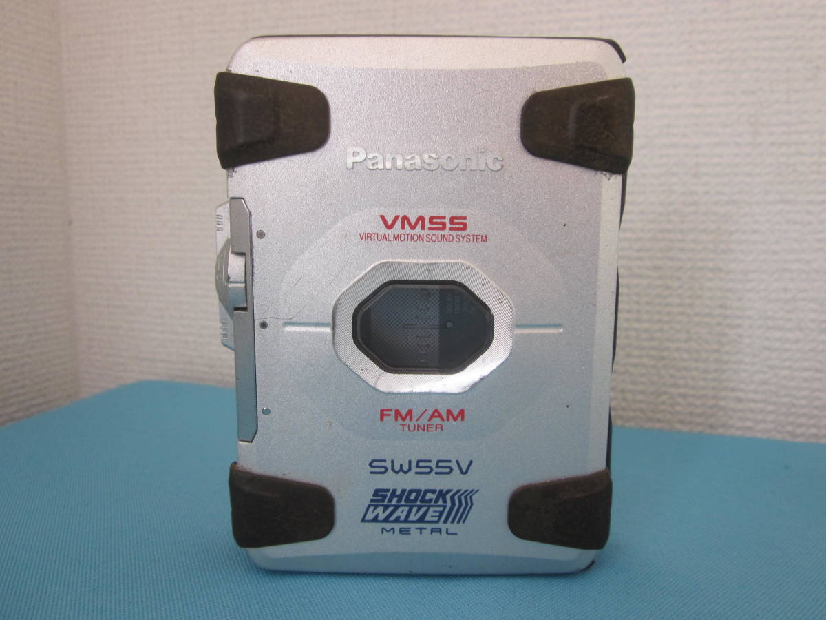 【希少】Panasonic SHOCK WAVE RQ-SW55 Panasonic cassette player SHOCK WAVE RQ-SW55V Junk from