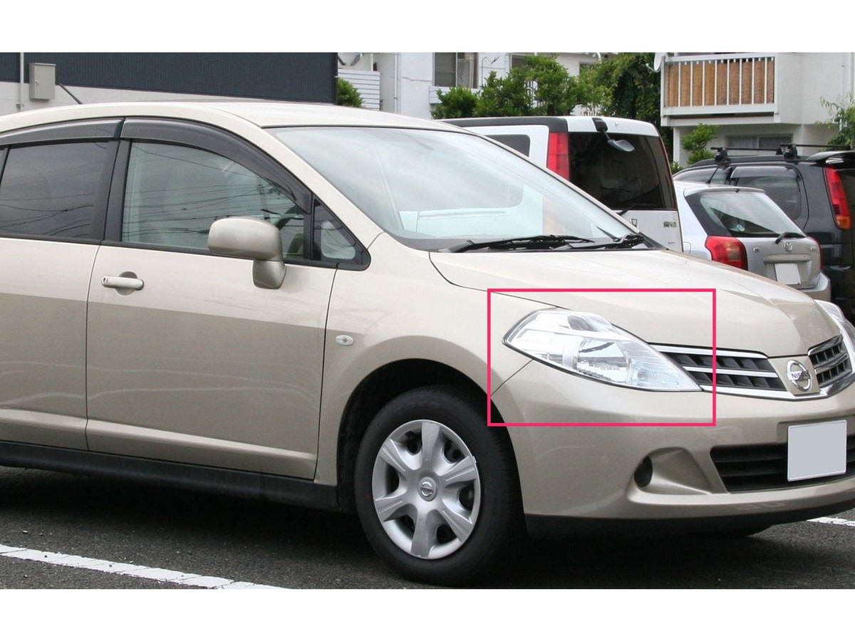 TIIDA C11 MK1 08-12 Guide LED Angel-Eye Headlight W/ Motor CH for