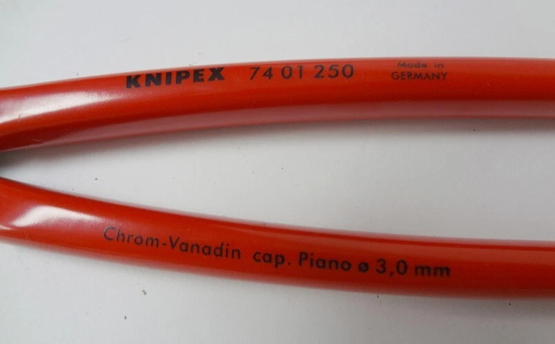 KNIPEX 10" Diagonal Cutters High Leverage Wire Cutting Pliers 74 01 250 - Image 4 of 4