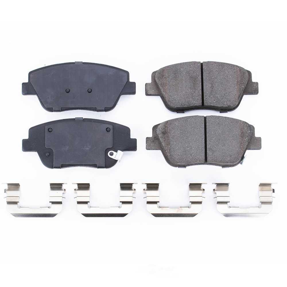 Disc Brake Pad Set-Front Z17 Low-Dust Ceramic Brake Pads