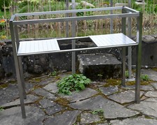 IKEA Grundtal Waschtischgestell aus Edelstahl * 100x78-84cm * Waschtischunterbau