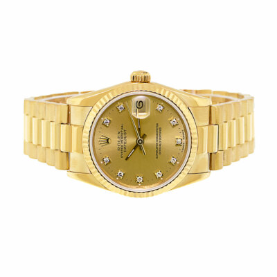 本日限り❗️全国最安値‼️早い者勝ち❗️金無垢　ROLEX Lady-Datejust Rolex Lady-Datejust 31mm Yellow Gold Champagne Diamond Dial