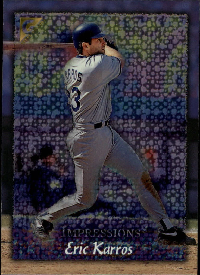 ERIC KARROS First Base Brooklyn Dodgers Topps Baseball Card 11