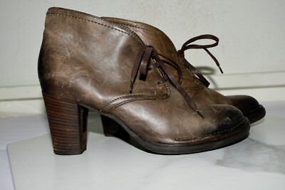 Alberto Fermani Leather Women Heel Boots 40
