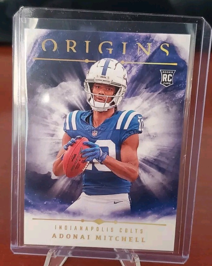 Adonai Mitchell 2024 Panini Origins #108 Rookie RC Base Indianapolis Colts