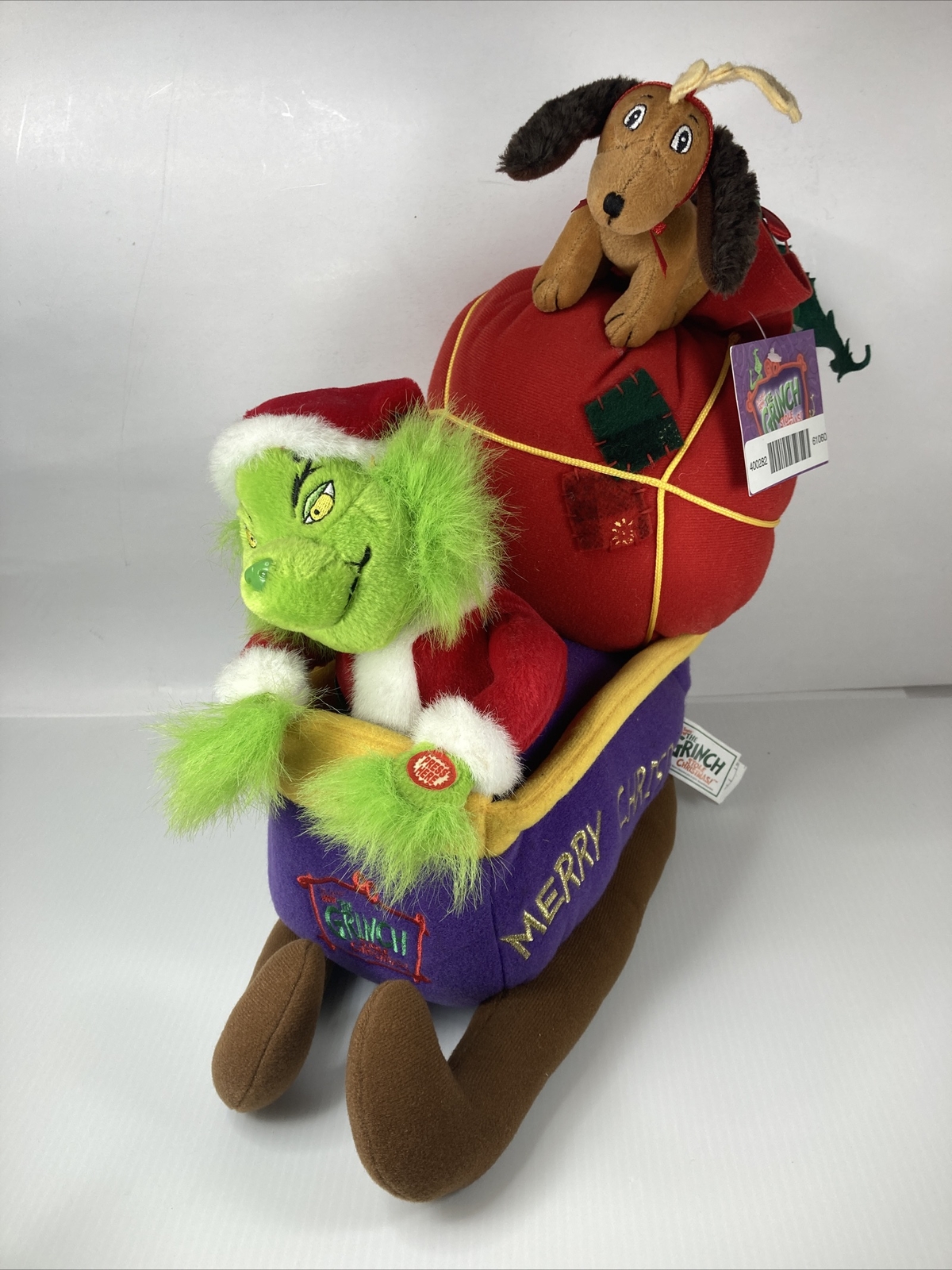 grinch and max teddy