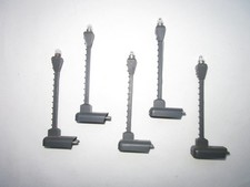 Märklin H0 - 5x Lichtmast 5113 für Entkupplungsgleis für M-und C-Gleis  (ohne S)