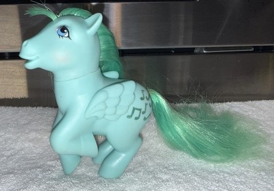 My Little Pony MLP Vintage 1983 Medley G1 Pegasus Music Note Green