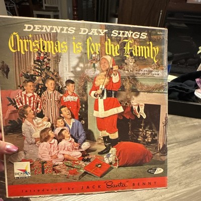 Dennis Day Christmas is for the Family 12'' Black Vinyl LP 33 RPM Design DLPX 1
