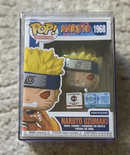 Chalice Exclusive Naruto Uzumaki Figure In A Hardstack protector Limited 9500