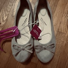 Women  s SO Bow Ballet Flats 8