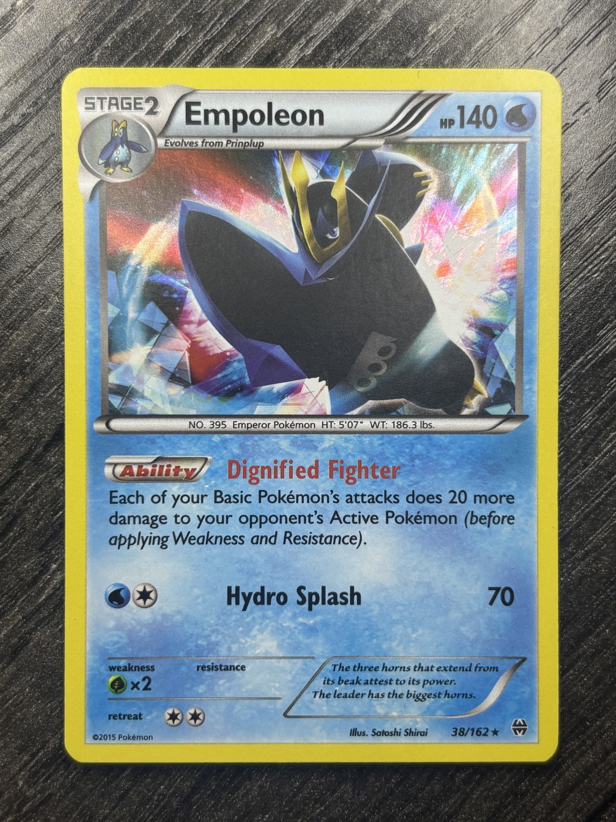 Empoleon 38/162 XY: Breakthrough Rare Pokemon TCG LP