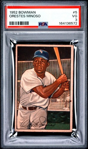 1952 Orestes Minoso #5