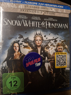 Snow White and the Huntsman Blu-ray Extended Edition Stewart Theron Hemsworth F 