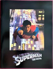 Superman the Movie ORIGINAL Film Movie Brochure Christopher Reeve 1978