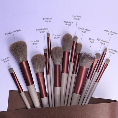 ''13PCS Make-up Pinsel Set Lidschatten Foundation Rouge Kosmetik Werkzeuge''