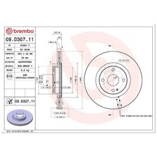 2x Bremsscheibe vorne für Fiat 124 348 | 26231932