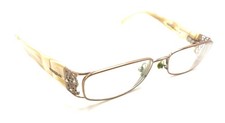 Vogue VO 3661-B 835 Gold Tan Ivory Rectangle Sunglasses Frames 52-16 130 Italy