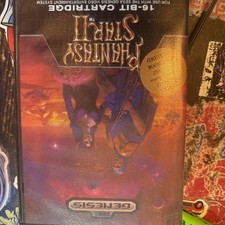 Phantasy Star II Sega Genesis Game Cartridge + Case