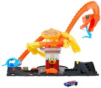 Mattel Hot Wheels City Pizza Slam Cobra Attack Playset - Neu
