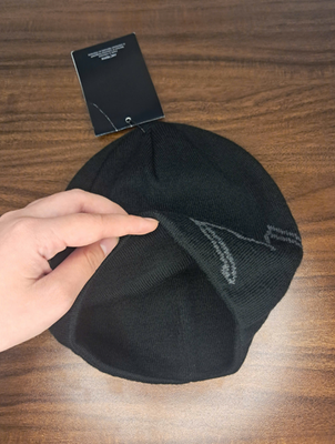 Arc'teryx Black Beanie Bird Head Toque – NWT Merino Wool Winter