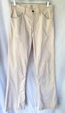 VTG 70s USA Made Levis 517 Beige Corduroy Flared Bootcut Pants Jeans 32" x 32"