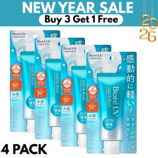 KAO Biore UV 4 PACK Aqua Rich Watery Sunscreen 70g SPF50 /PA  