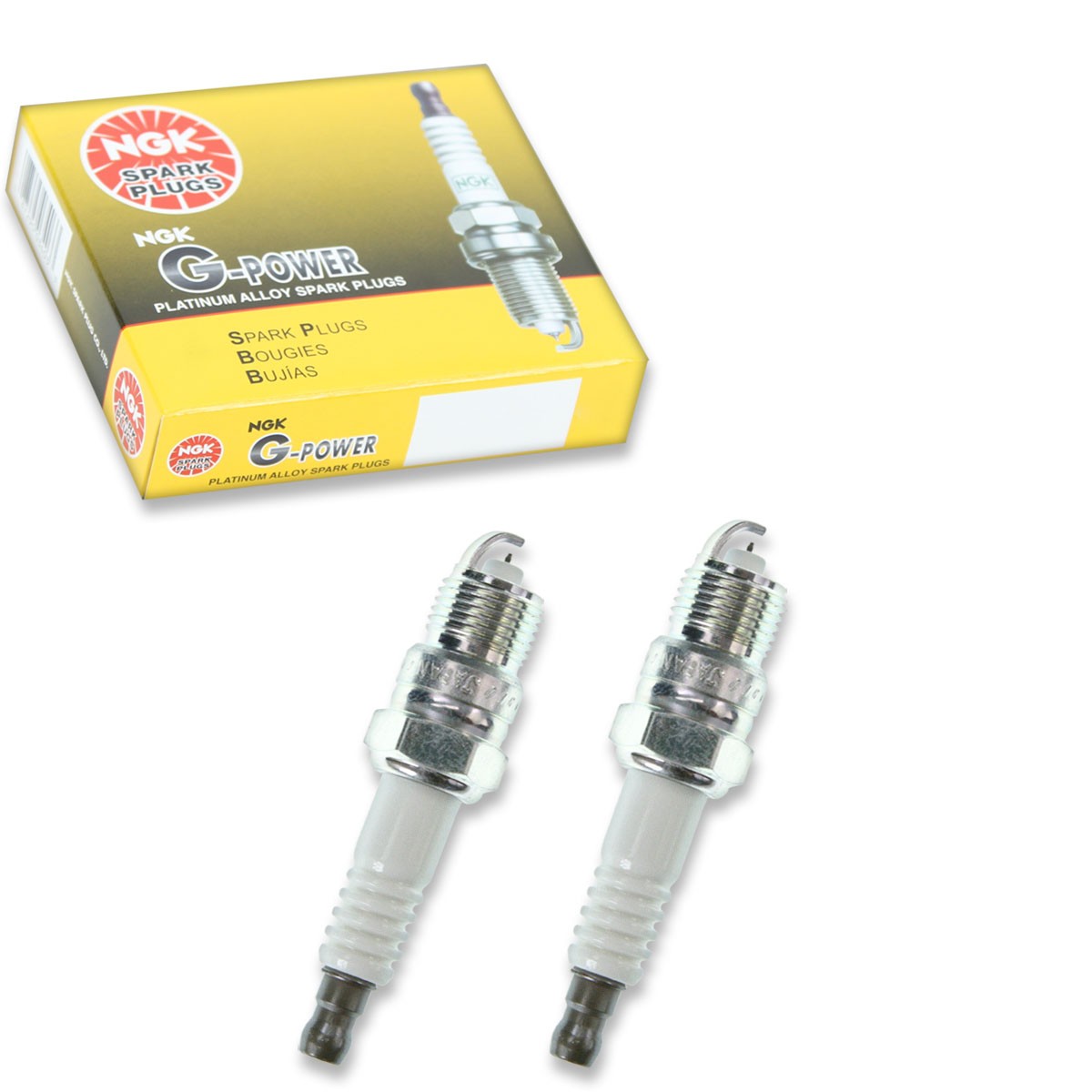 2 pc NGK 3547 UR5GP G-Power Spark Plugs for PTF20TT PTF16TT ITF16TT HGR9BQP ho