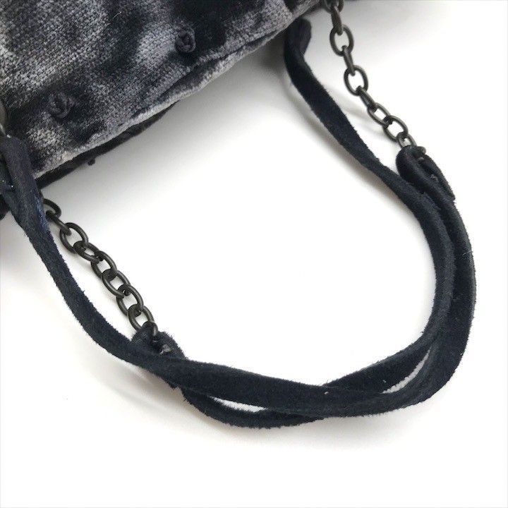Good condition PRADA drawstring handbag pouch vel… - image 6