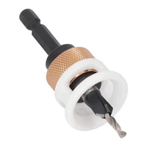 Countersink Drill Bit Set 4 Flute Aluminium Alloy Adjustable Depth Countersink