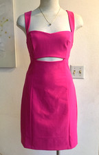 GUESS Casual, Dressy Sweetheart Short Dress Cutout Front Pencil Sleeveless Pk 4