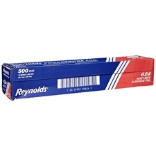 Reynolds 624 Heavy-Duty Aluminum Foil Roll, 500' Length x 18" Width 1/Case