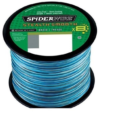 SpiderWire Stealth Smooth x8 0,19mm / 18kg / 2000m Geflochtene Schnur BLCM