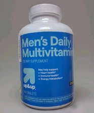 Up&Up Men's Multivitamin 300 ct Target Daily Vitamins 10/2026