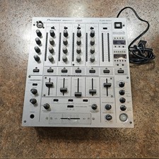 Pioneer DJM-600 Mixer DJ Professionale Vintage 4 Canali Argento
